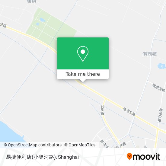 易捷便利店(小竖河路) map