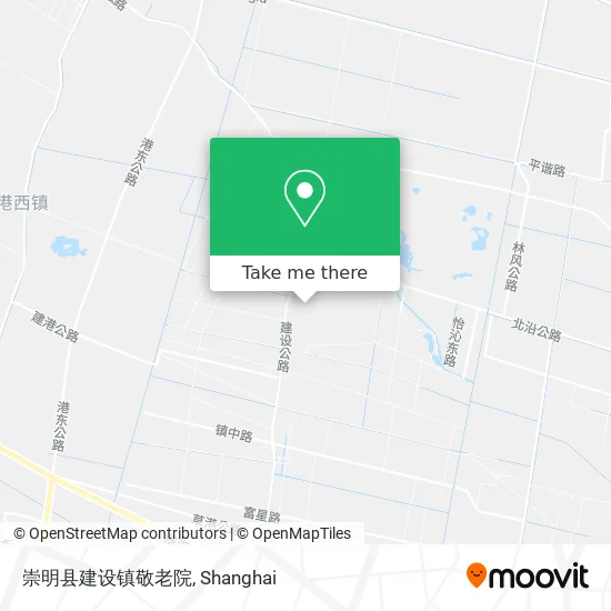 崇明县建设镇敬老院 map