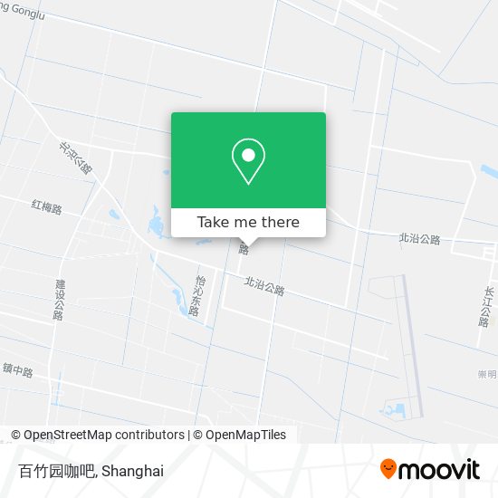 百竹园咖吧 map