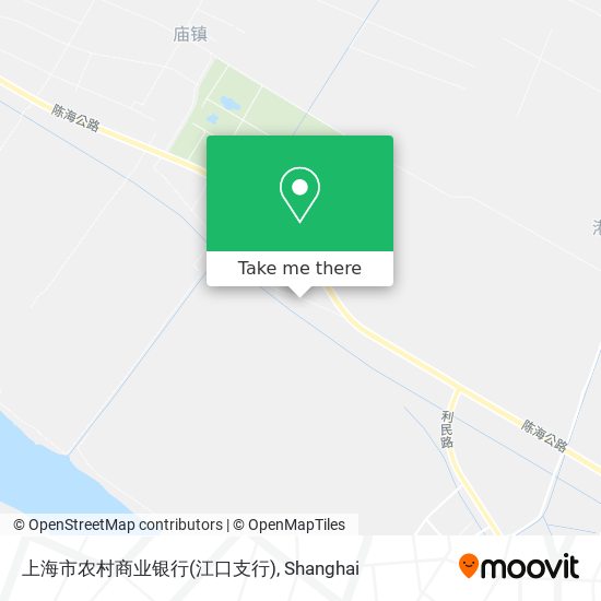 上海市农村商业银行(江口支行) map
