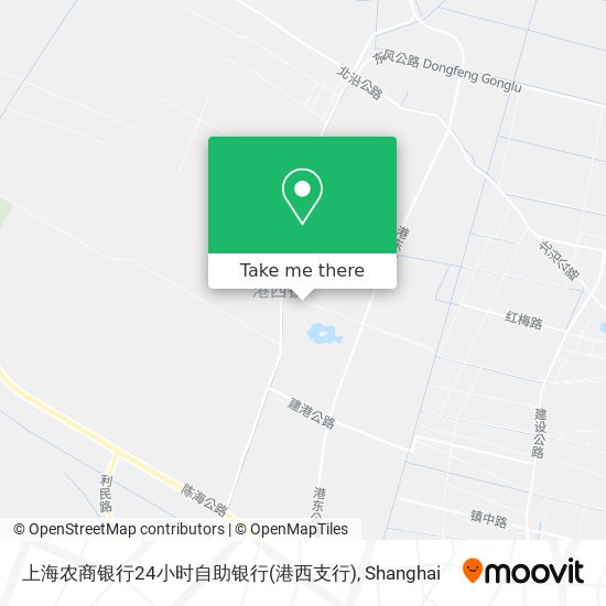 上海农商银行24小时自助银行(港西支行) map