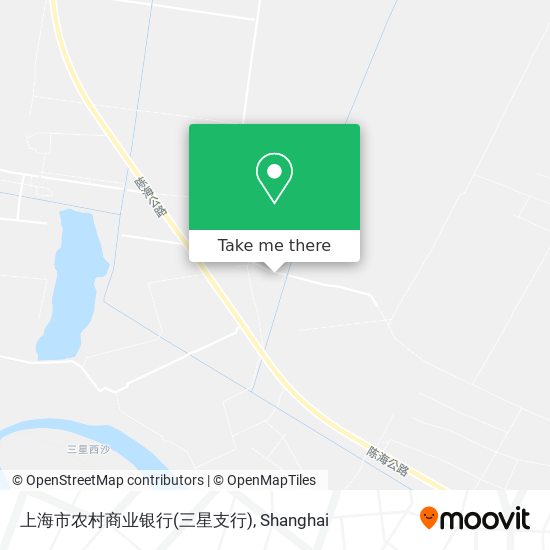 上海市农村商业银行(三星支行) map