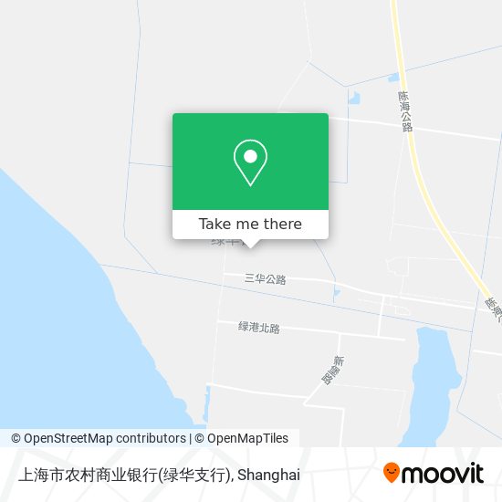 上海市农村商业银行(绿华支行) map