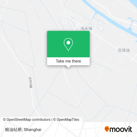 粮油站桥 map