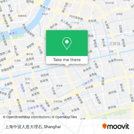 上海中设人造大理石 map