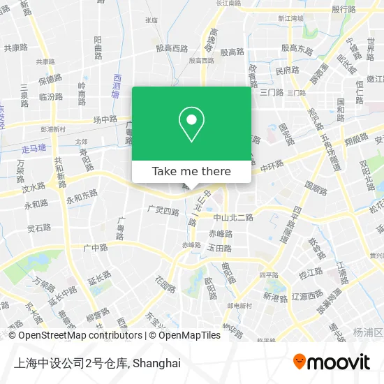 上海中设公司2号仓库 map