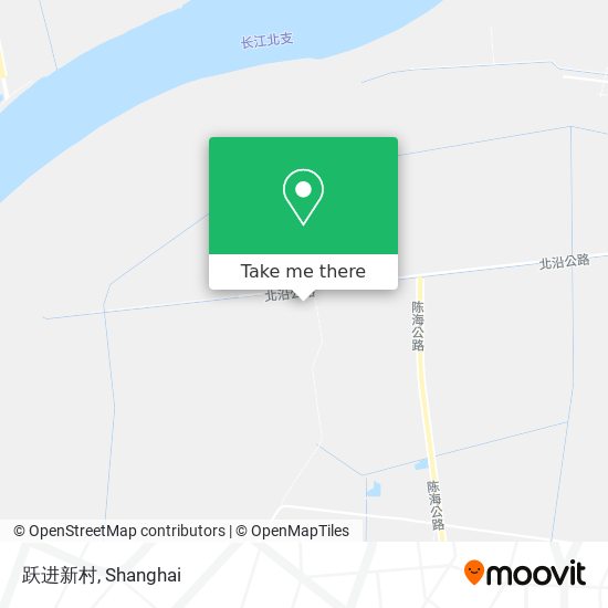 跃进新村 map
