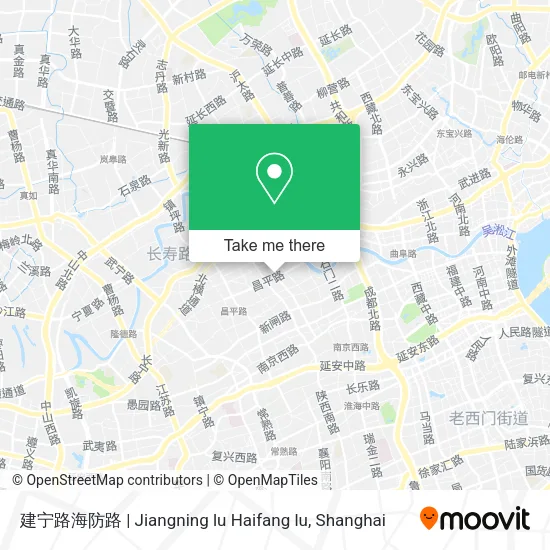 建宁路海防路 | Jiangning lu Haifang lu map