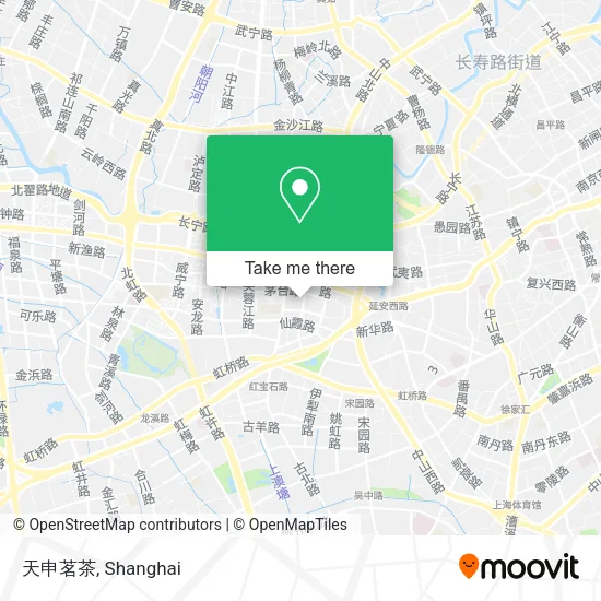 天申茗茶 map