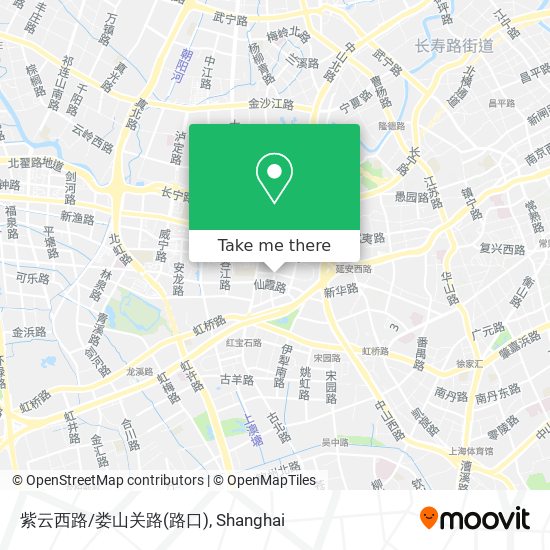 紫云西路/娄山关路(路口) map