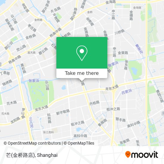 芒(金桥路店) map