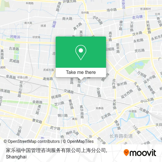 家乐福中国管理咨询服务有限公司上海分公司 map