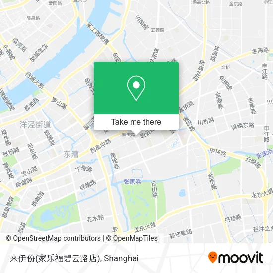 来伊份(家乐福碧云路店) map