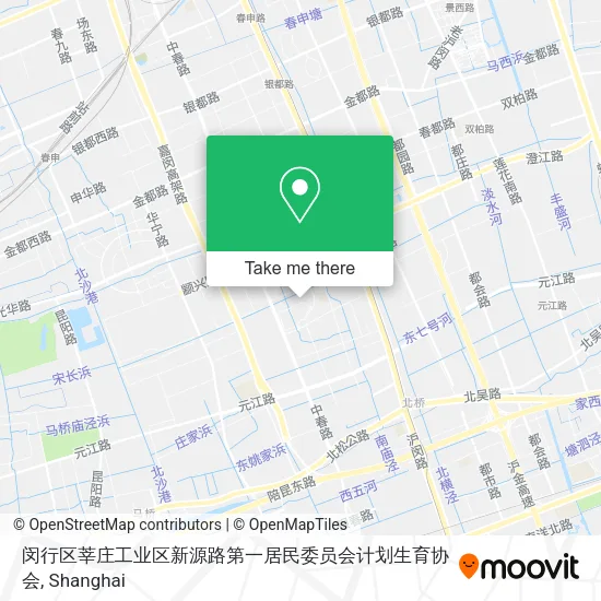 闵行区莘庄工业区新源路第一居民委员会计划生育协会 map