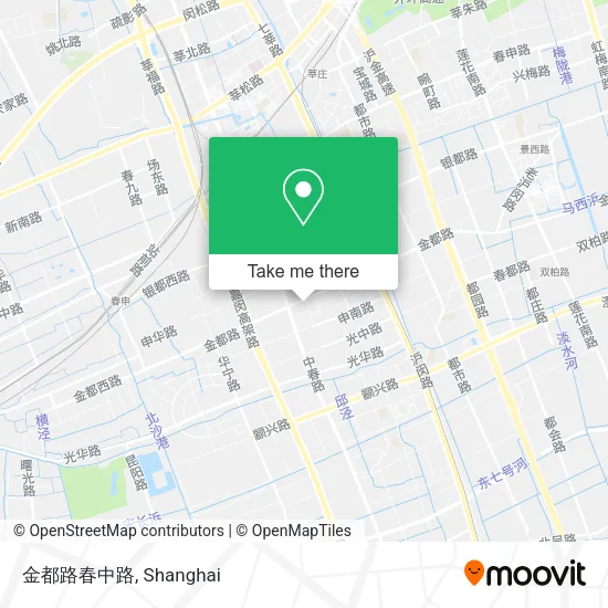 金都路春中路 map