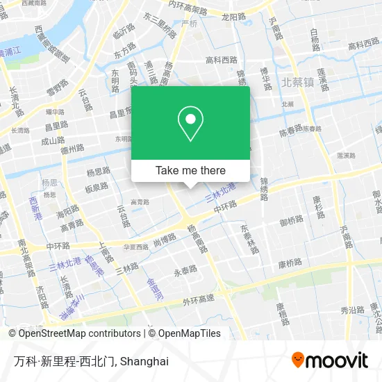万科·新里程-西北门 map