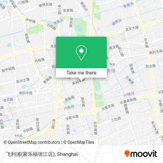 飞利浦(家乐福张江店) map