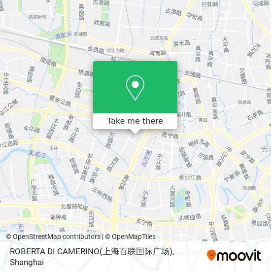 ROBERTA DI CAMERINO(上海百联国际广场) map