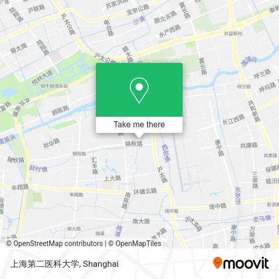 上海第二医科大学 map