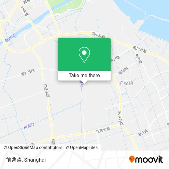 前曹路 map