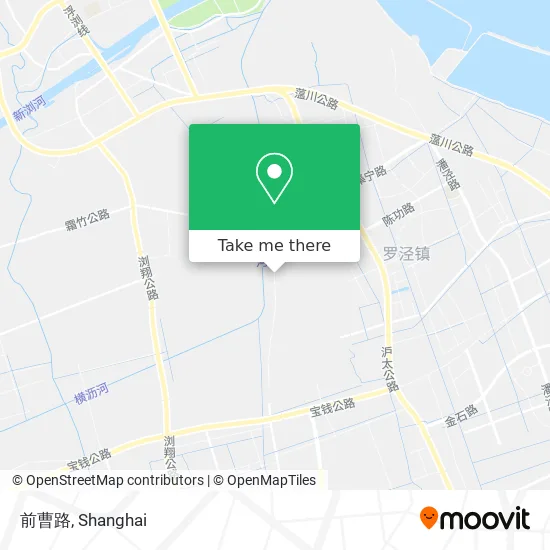 前曹路 map