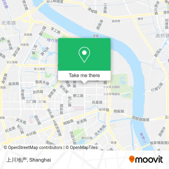 上川地产 map