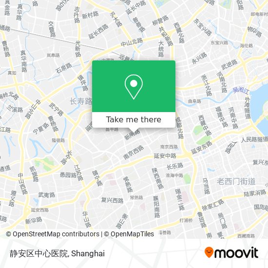 静安区中心医院 map