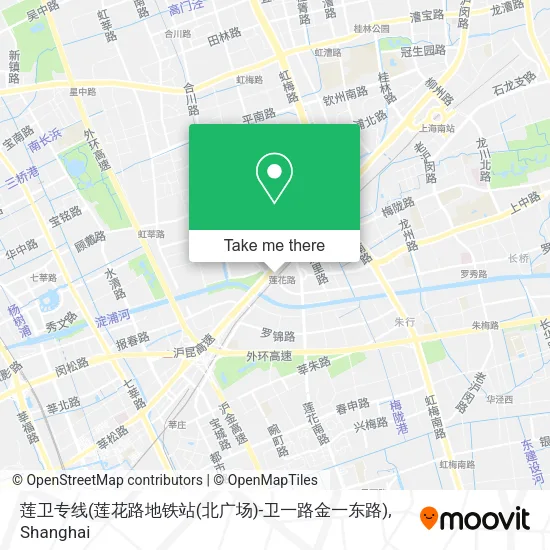 莲卫专线(莲花路地铁站(北广场)-卫一路金一东路) map