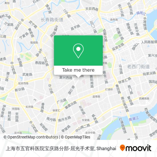 上海市五官科医院宝庆路分部-屈光手术室 map