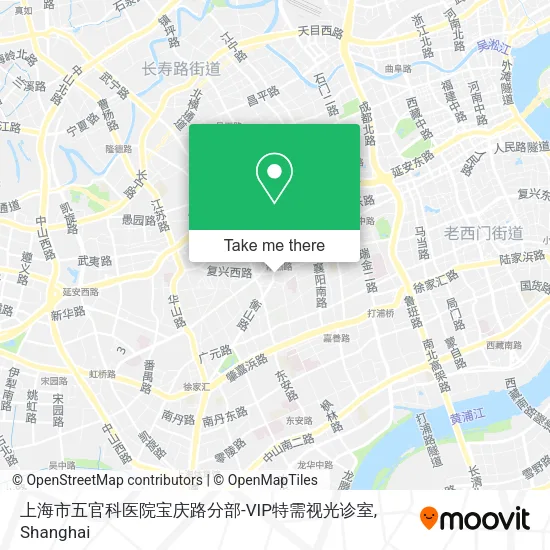 上海市五官科医院宝庆路分部-VIP特需视光诊室 map