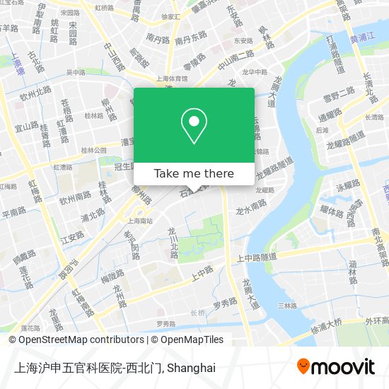 上海沪申五官科医院-西北门 map