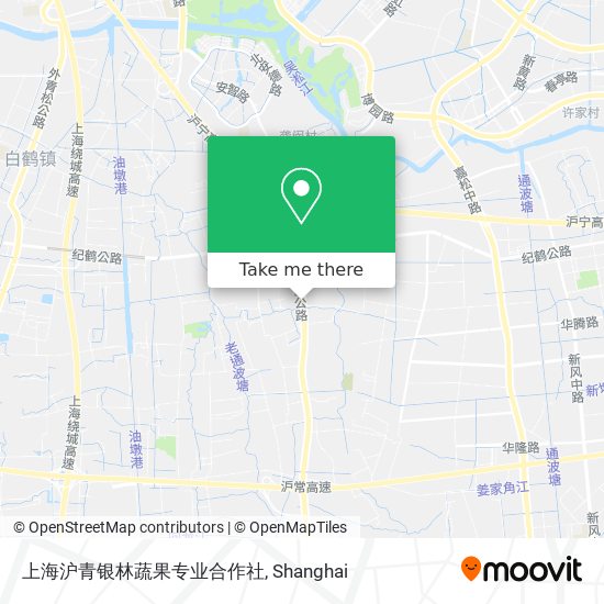上海沪青银林蔬果专业合作社 map