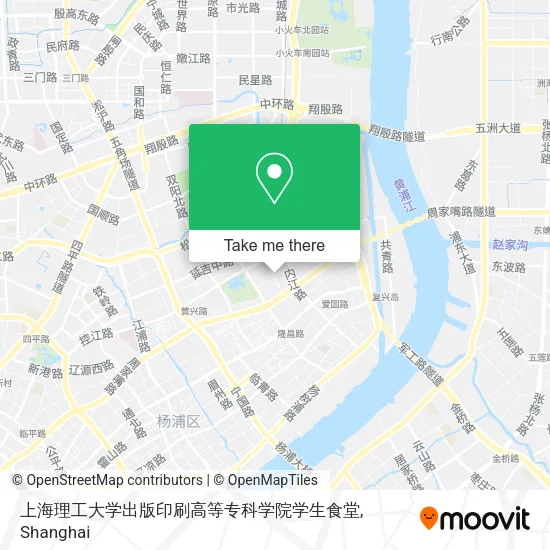 上海理工大学出版印刷高等专科学院学生食堂 map