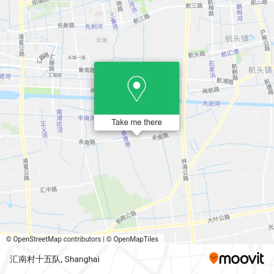 汇南村十五队 map