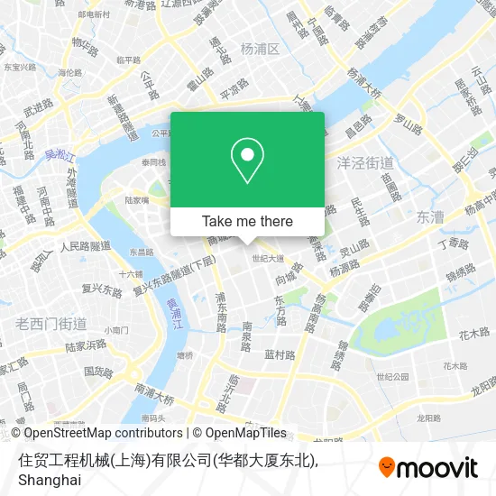 住贸工程机械(上海)有限公司(华都大厦东北) map