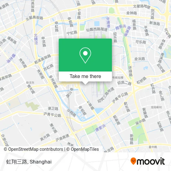 虹翔三路 map