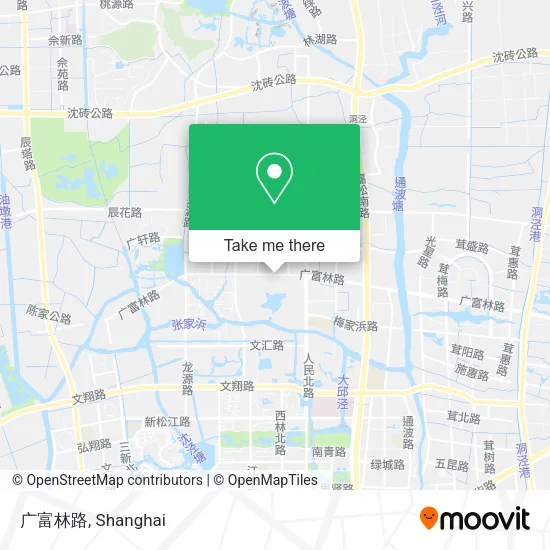 广富林路 map