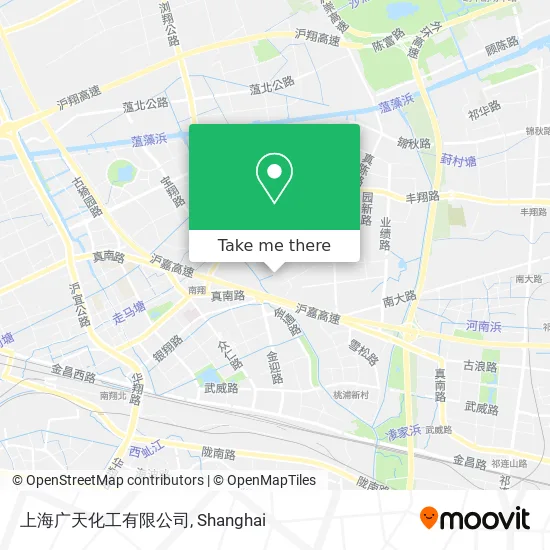 上海广天化工有限公司 map
