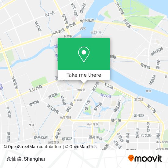 逸仙路 map