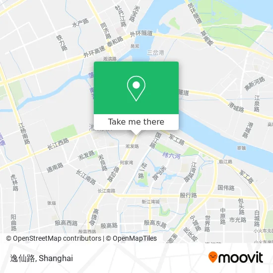 逸仙路 map