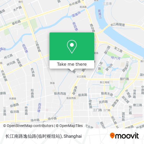 长江南路逸仙路(临时枢纽站) map