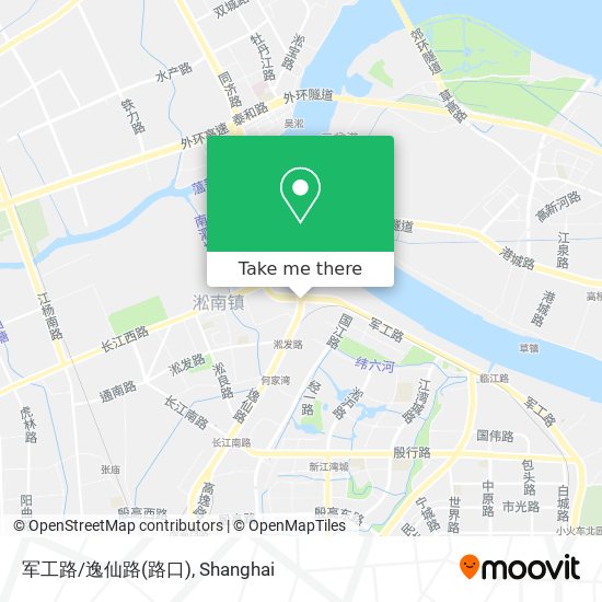 军工路/逸仙路(路口) map