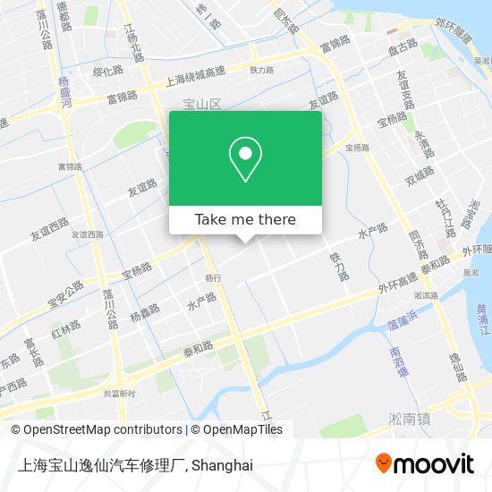 上海宝山逸仙汽车修理厂 map