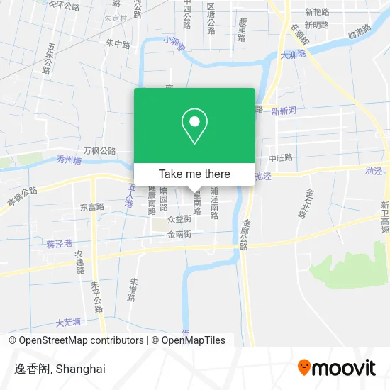 逸香阁 map