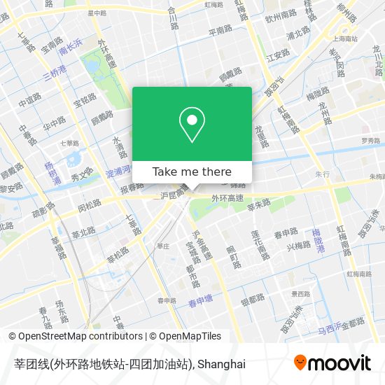 莘团线(外环路地铁站-四团加油站) map