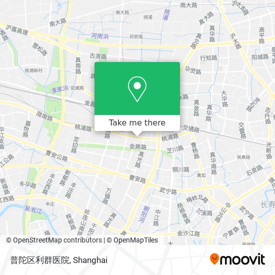 普陀区利群医院 map