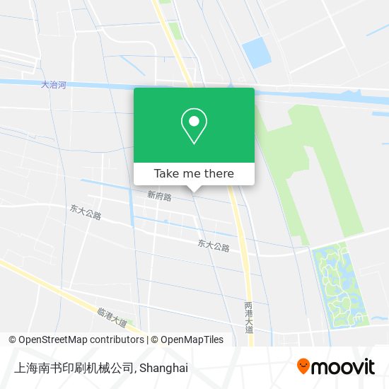 上海南书印刷机械公司 map