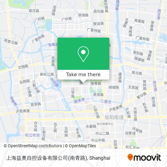 上海益奥自控设备有限公司(南青路) map