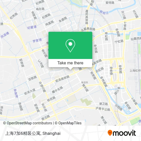 上海7加6精装公寓 map