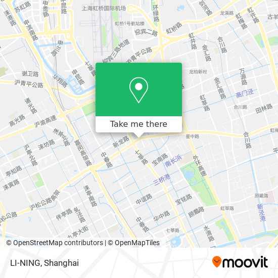 LI-NING map